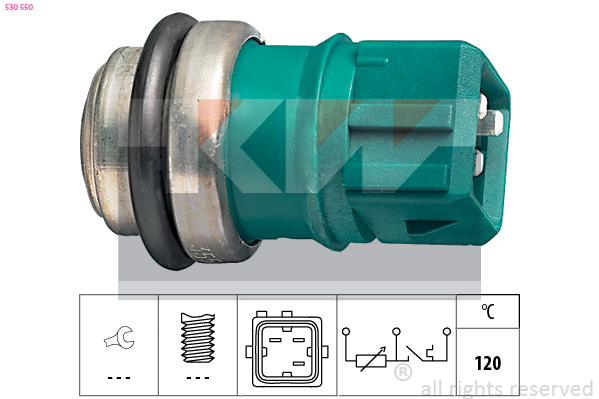 Senzor,temperatura lichid de racire 530 550 KW